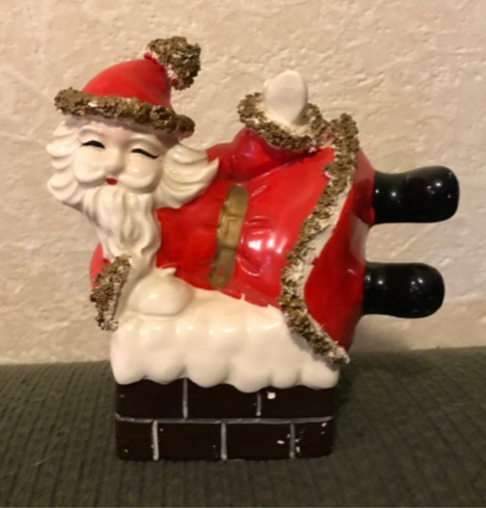 Lefton - Santa Sitting With Bag