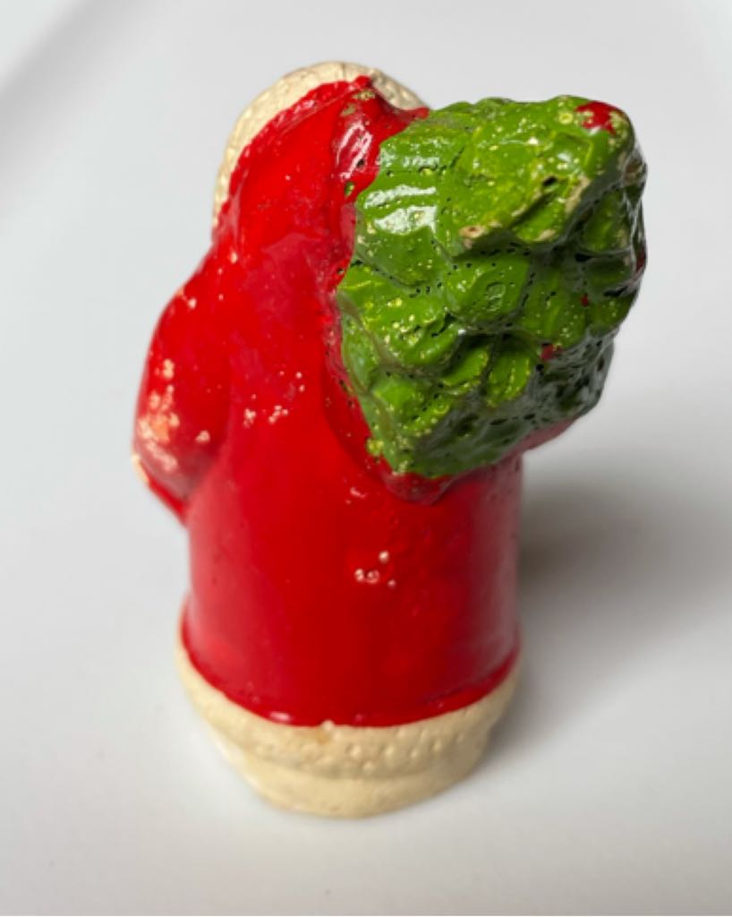 Cake Topper - Santa - With Tree - Santa (Cake Topper) ornament collectible - Main Image 2