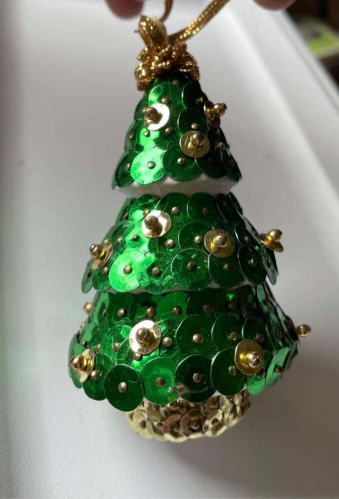 Beads & Sequins - Christmas Tree - Tree (Pins & Sequins) ornament collectible - Main Image 2