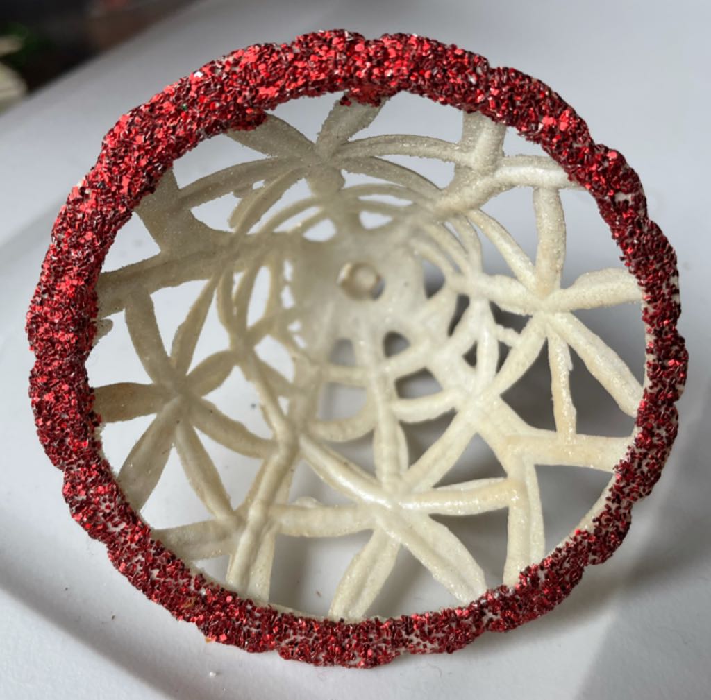 Bradford - Bell - Poinsettia - Red - Poinsettia (Bell) ornament collectible - Main Image 2