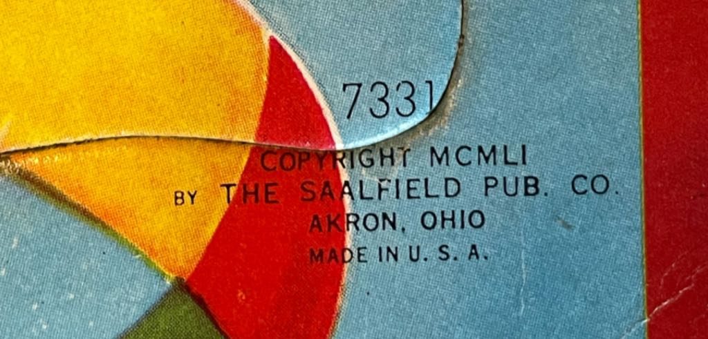 Puzzle - Saalfield - Santa & Children - Santa (Puzzle) ornament collectible - Main Image 2