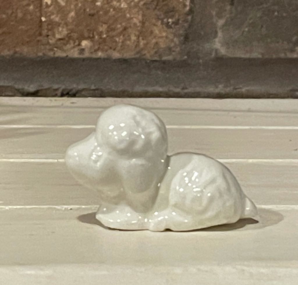 Ceramic - Child Nativity - Animals - Lamb - Supine - Animal (Nativity) ornament collectible - Main Image 2