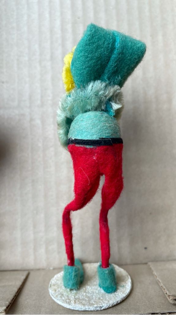 Chenille - Elf - (2/8) - Standing - Elf (Chenille) ornament collectible - Main Image 2