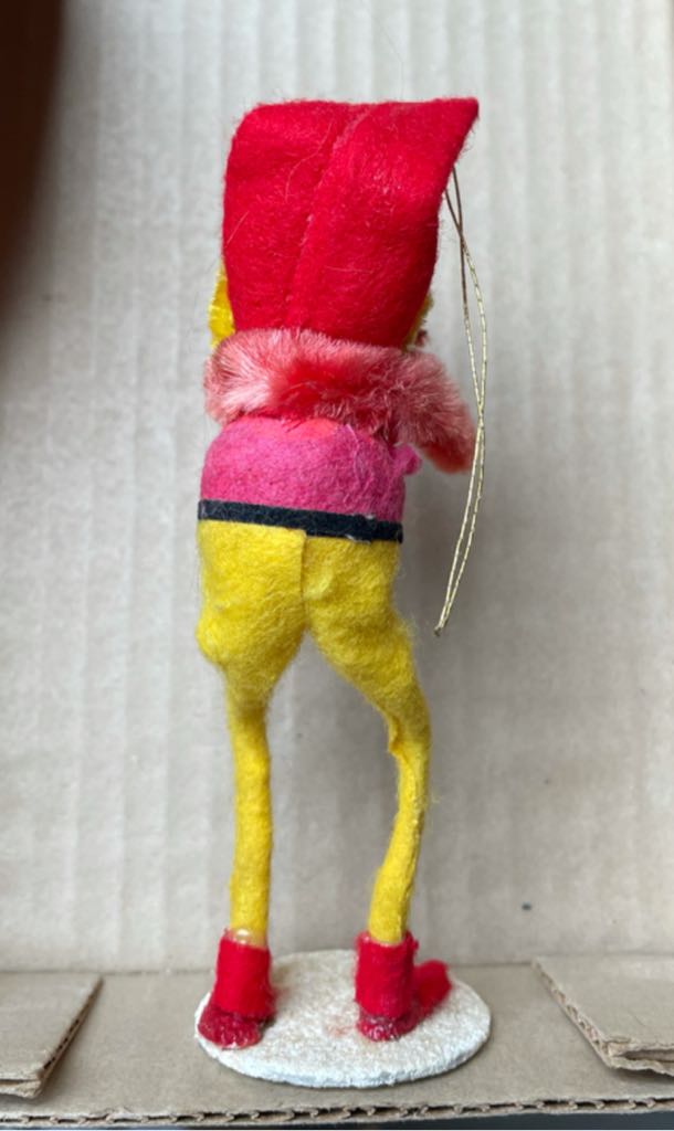 Chenille - Elf - (3/8) - Standing - Elf (Chenille) ornament collectible - Main Image 2