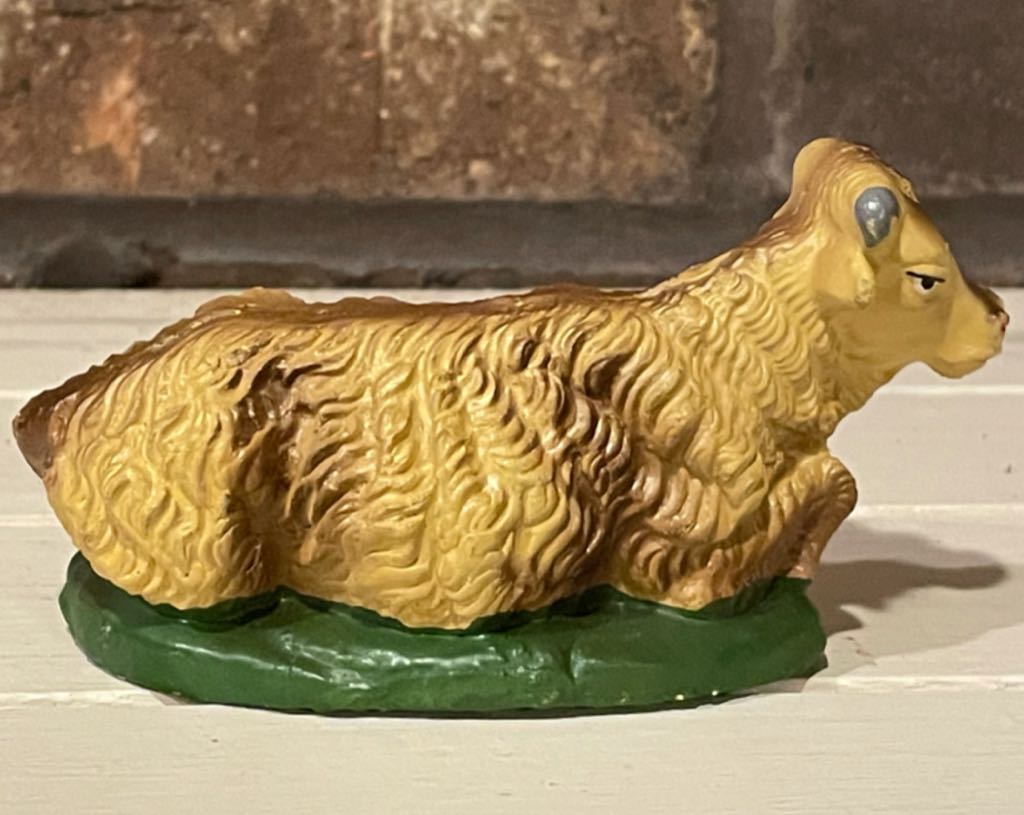 Marchi - (Set 4) - Animal - Ox - Supine - Animals (Nativity) ornament collectible - Main Image 2