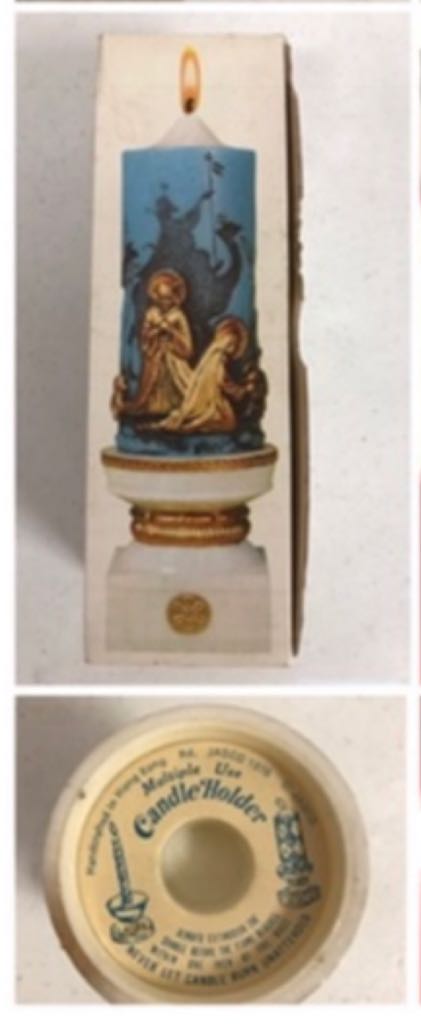 Jasco - Candle - Christmas Adoration - Nativity (Candle) ornament collectible - Main Image 2