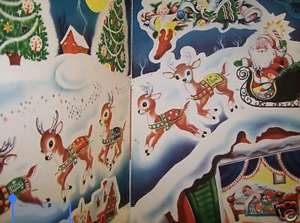 Book - The Night Before Christmas - 1952 - Children’s Books (By Clemont C. Moore) ornament collectible - Main Image 3