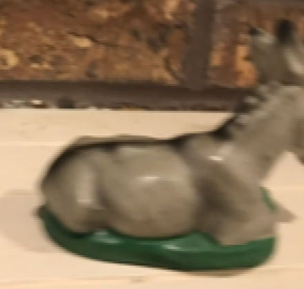 Schneider - Animals - Donkey - Supine - Animal (Nativity) ornament collectible - Main Image 2