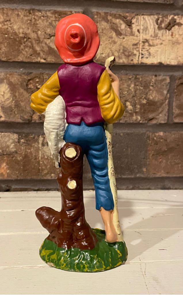 Viviani - Shepherd - Holding Staff & Lamb - Shepherd (Nativity) ornament collectible - Main Image 2