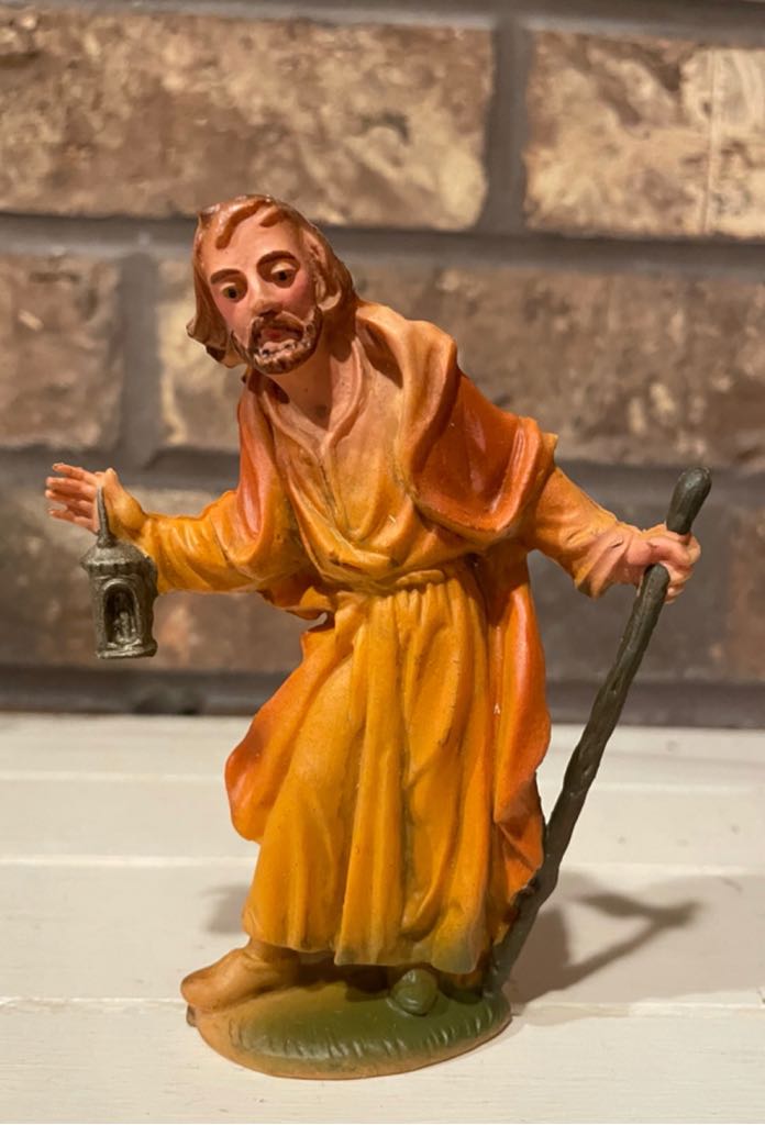 Package Tie On - Bell - Red & Gold