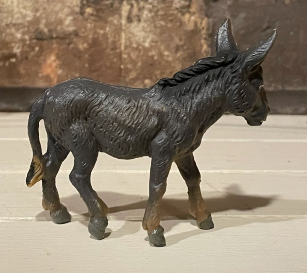 Marolin - (Set 5) - Nativity - Donkey - Standing - Animal (Nativity) ornament collectible - Main Image 2