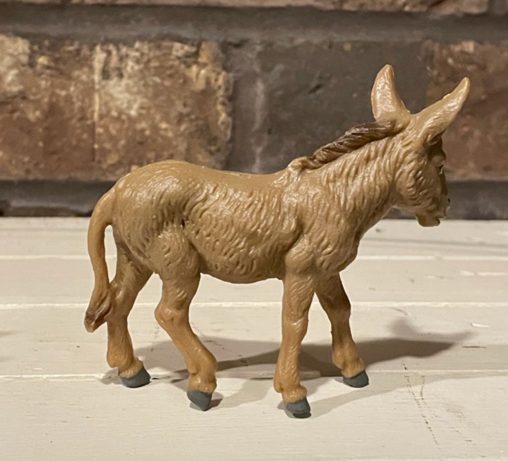 Marolin - (Set 6) - Animal - Donkey - Standing - Animal (Nativity) ornament collectible - Main Image 2
