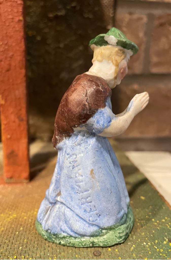 Germany - (Set 1) - Shepherd - Kneeling - Adoration - Shepherd (Nativity) ornament collectible - Main Image 2