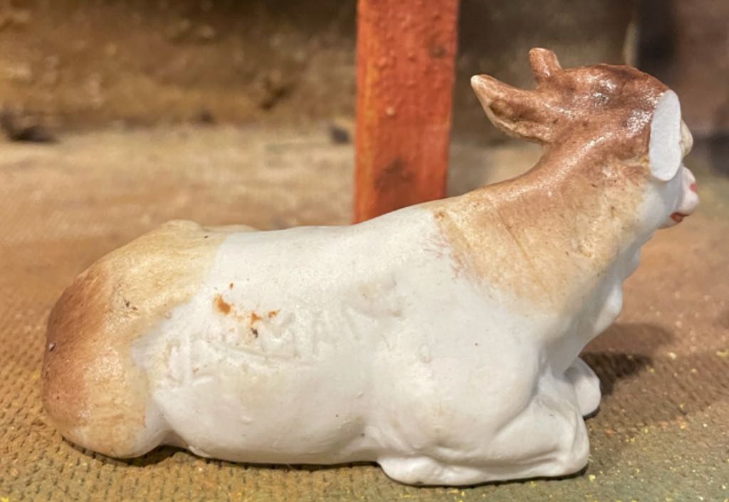 Germany - (Set 1) - Animal - Ox - Supine - Animal (Nativity) ornament collectible - Main Image 2