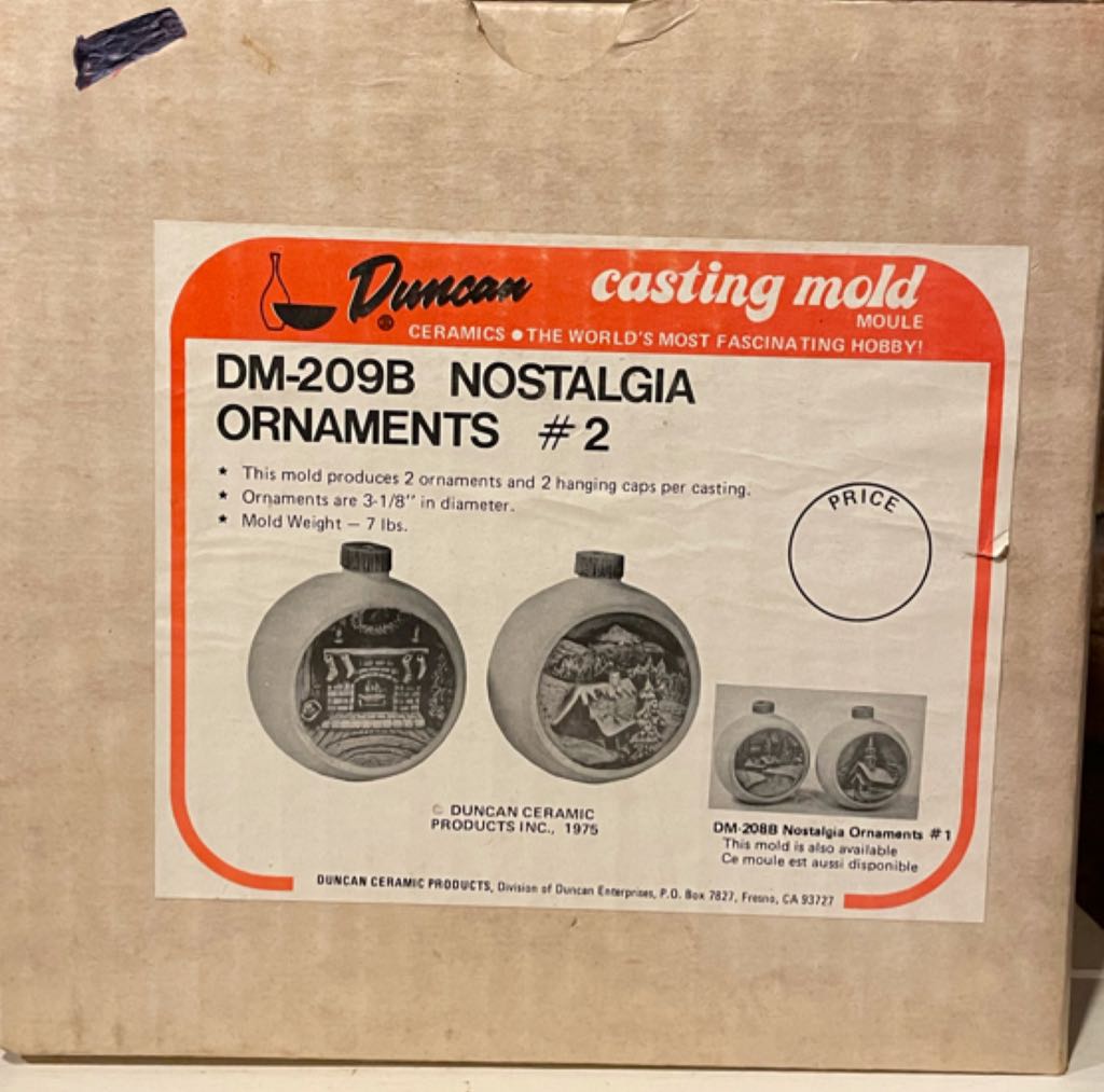 Ceramic - Duncan - Nostalgia Ornament - House - Nostalgia Ornament (Ceramic Ornaments) ornament collectible - Main Image 2