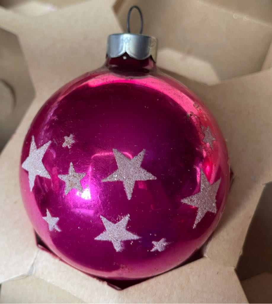 Coby - Round - Stencil - Stars - Purple - Stars (Round - Stencil) ornament collectible - Main Image 2