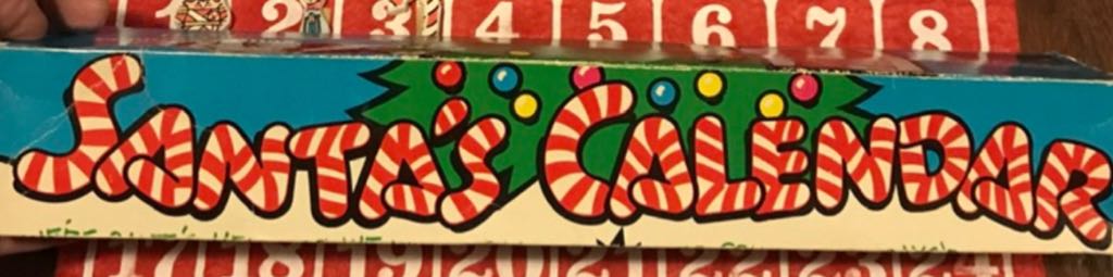 Santa’s Calendar - Santa (Advent) ornament collectible - Main Image 2