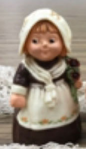 Merry Miniature - Thanksgiving - Female - Pilgrim - Merry Miniatures (Thanksgiving) ornament collectible - Main Image 1