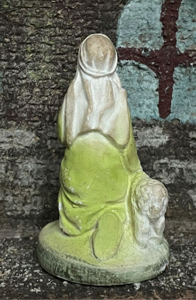 Miller - (Set 6) - Shepherd - Kneeling With Sheep - Shepherd (Nativity) ornament collectible - Main Image 2