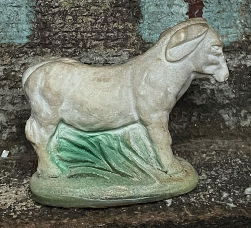 Miller - (Set 6) - Animal - Donkey - Standing - Animal (Nativity) ornament collectible - Main Image 2