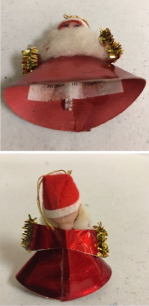 Spun Cotton - Ornament - Santa - Santa (Spun Cotton) ornament collectible - Main Image 2