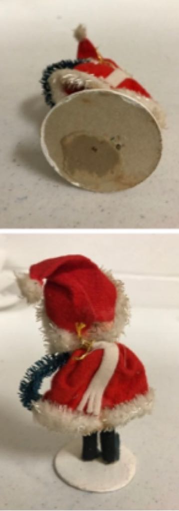 Spun Cotton - Ornament - Girl With Wreath - Child (Spun Cotton) ornament collectible - Main Image 2