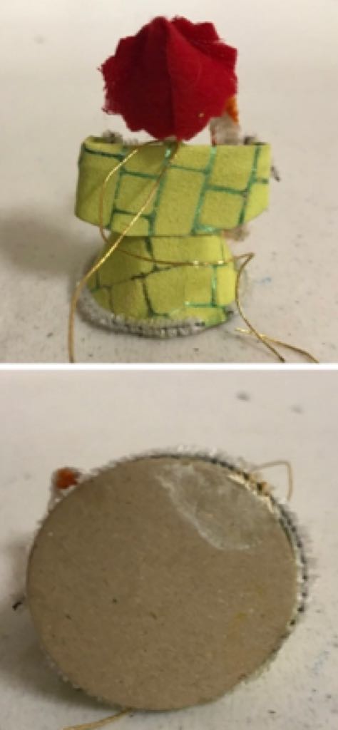 Spun Cotton - Ornament - Girl With Candy Cane - Child (Spun Cotton) ornament collectible - Main Image 2