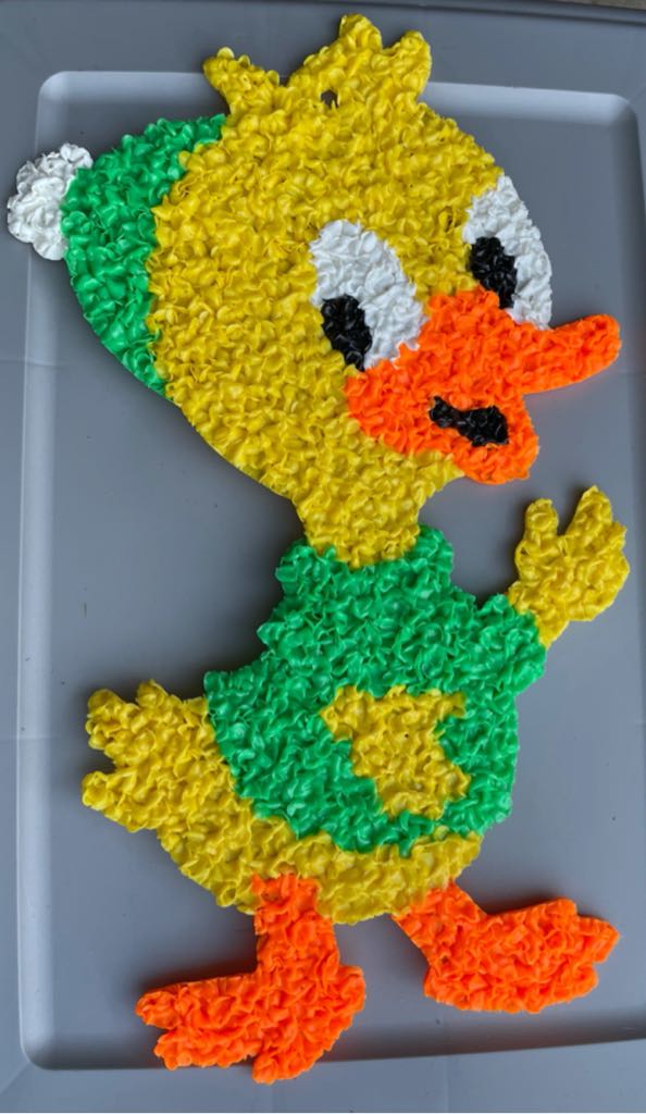 Glitter Plaque - Easter - Duck - Easter (Kitsch) ornament collectible - Main Image 1