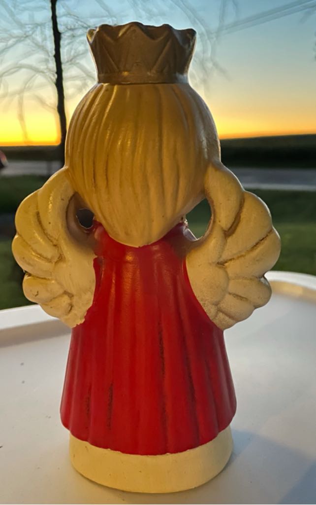 HOMCO - Angel - Singing - Candle Holder - Red - 05324 - Angel (Candle Holder) ornament collectible - Main Image 2