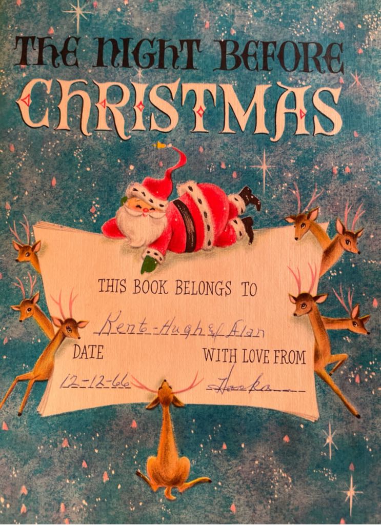 Book - The Night Before Christmas - 1966 - Child Books (By Clemont C. Moore) ornament collectible - Main Image 2