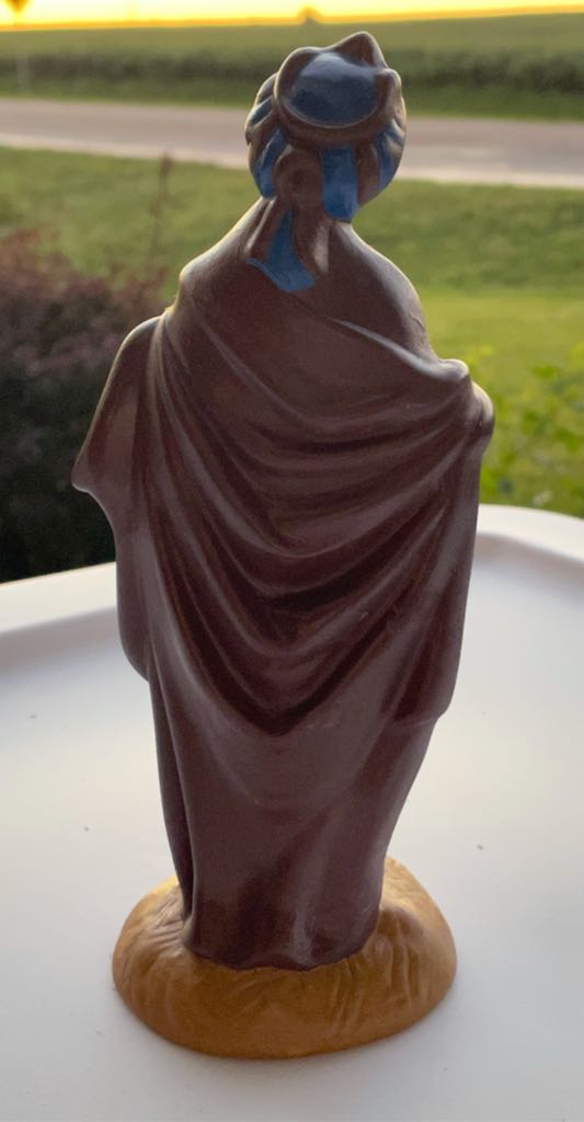 Ceramic - Atlantic - Nativity - (Set 1) - Magi - King With Incense - #340f - Magi (Nativity) ornament collectible - Main Image 2