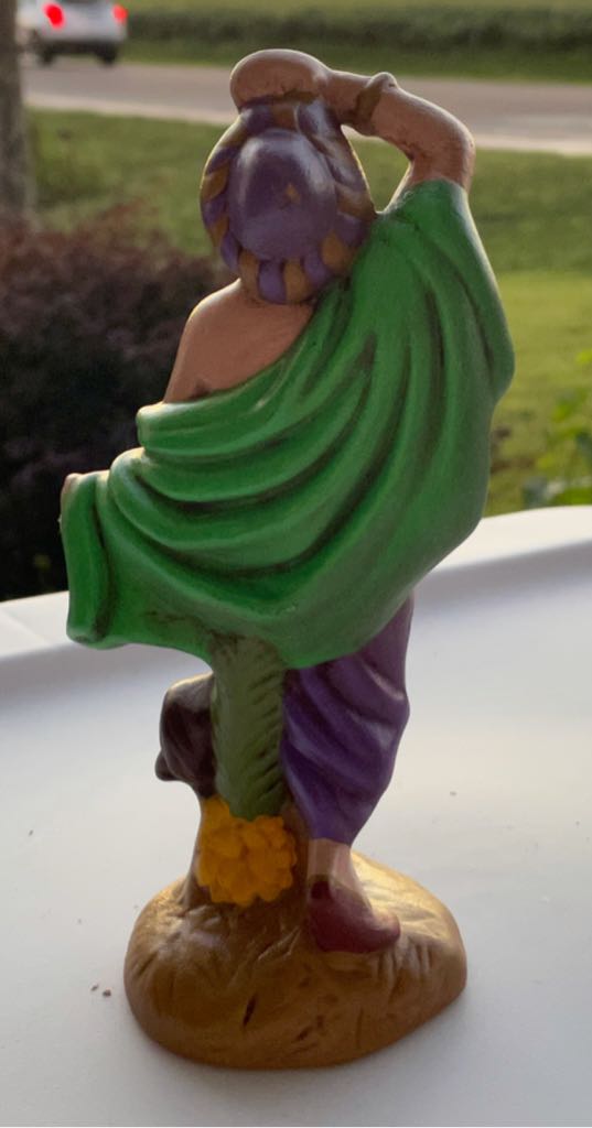 Ceramic - Atlantic - Nativity - (Set 1) - Shepherd - #340d - Standing - Shepherd (Nativity) ornament collectible - Main Image 2