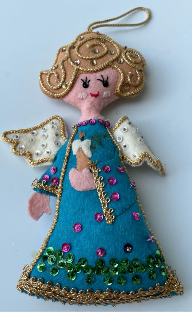 George Franke - Round - Stencil - Joy To The World - Snowmen