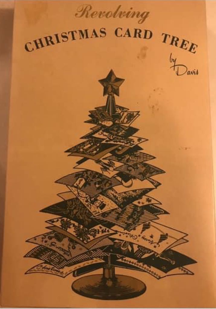 Davis - Revolving Christmas Card Tree - Tree (Christmas Card Holder) ornament collectible - Main Image 2