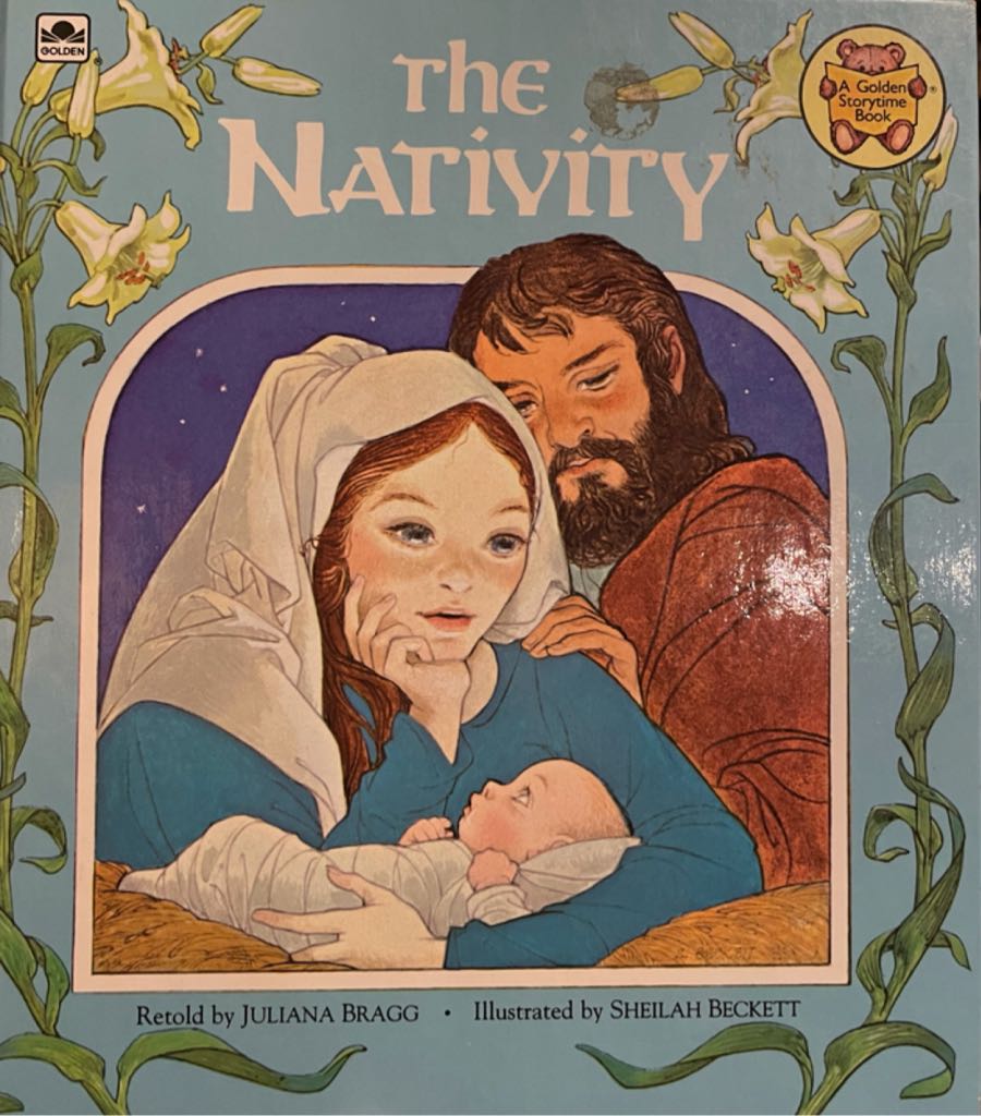 Book - The Nativity (By Juliana Bragg) ornament collectible - Main Image 1