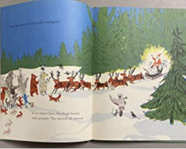 Book - The Christmas Bunny - Child Books (By Nicholas Mordvinoff & William Lipkind) ornament collectible - Main Image 4