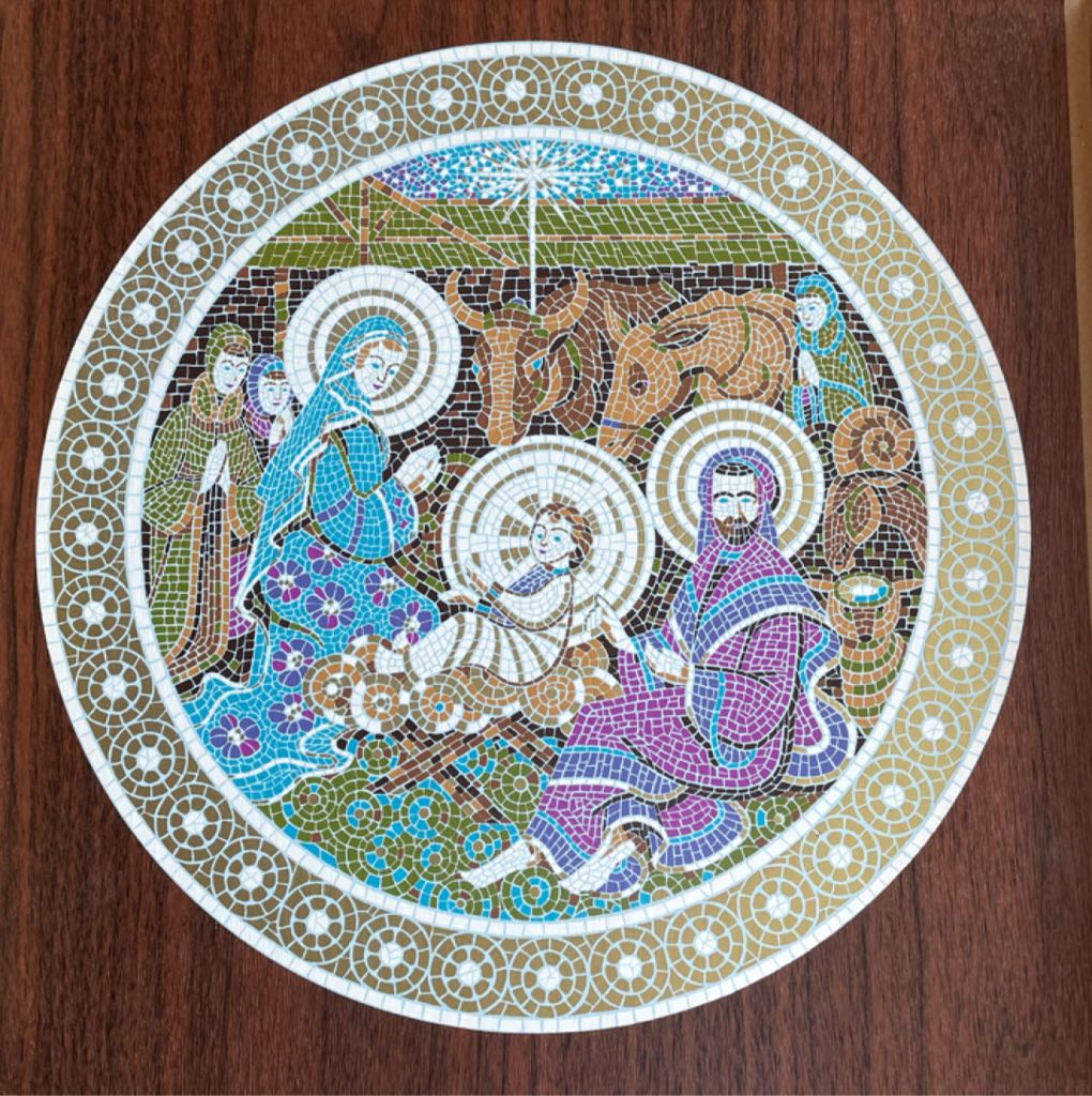 Jewelbrite - (Set 13) - Hexagon - Snowman - Pink