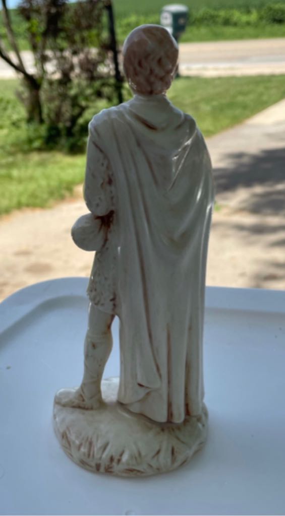 Ceramic - Holland - Nativity - (Set 2) - Shepherd - Holding Lamb - Shepherd (Nativity) ornament collectible - Main Image 2