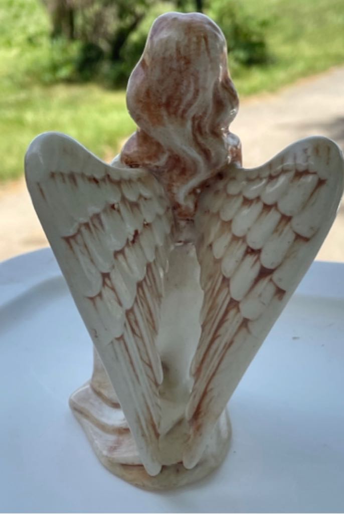 Ceramic - Holland - Nativity - (Set 2) - Angel - Kneeling - Praying - Angel (Nativity) ornament collectible - Main Image 2