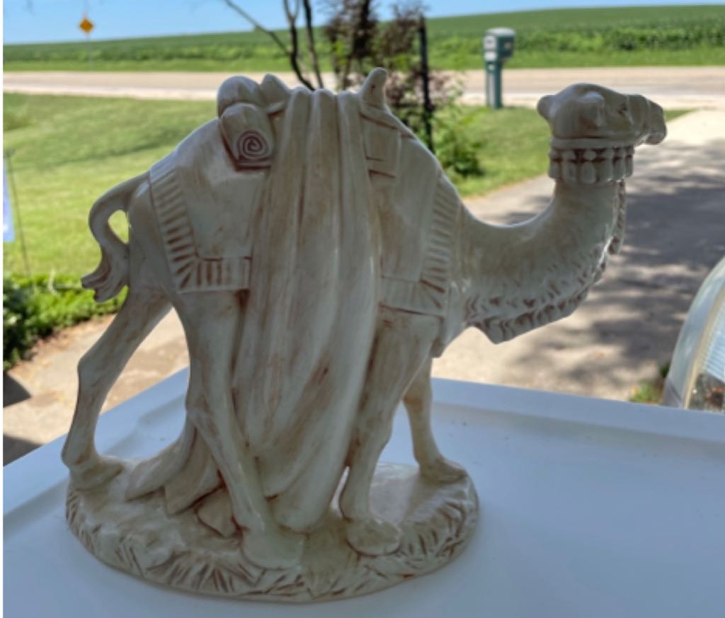 Ceramic - Holland - Nativity - (Set 2) - Animal - Camel - Standing - Animal (Nativity) ornament collectible - Main Image 2