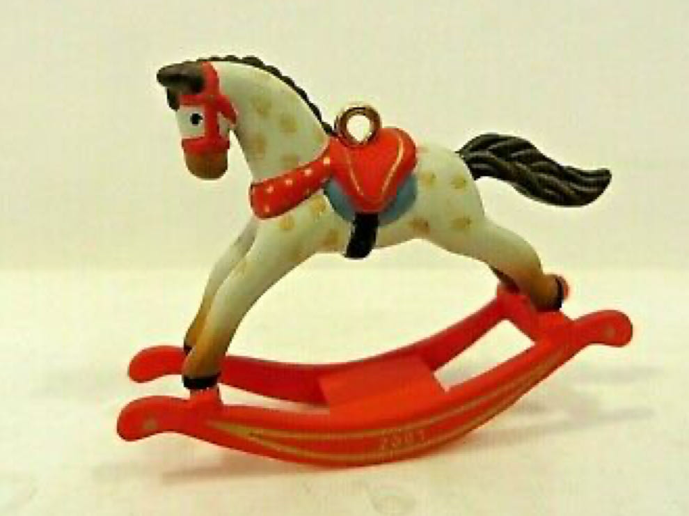 KOCC - 2001 - Miniature Rocking Horse - Club Exclusive (Club Ornament) ornament collectible - Main Image 1