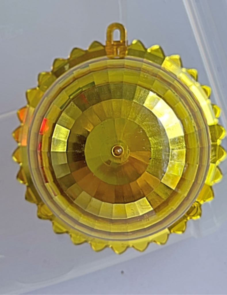 Jewelbrite - Burst - Yellow - Angel  (Burst) ornament collectible - Main Image 2