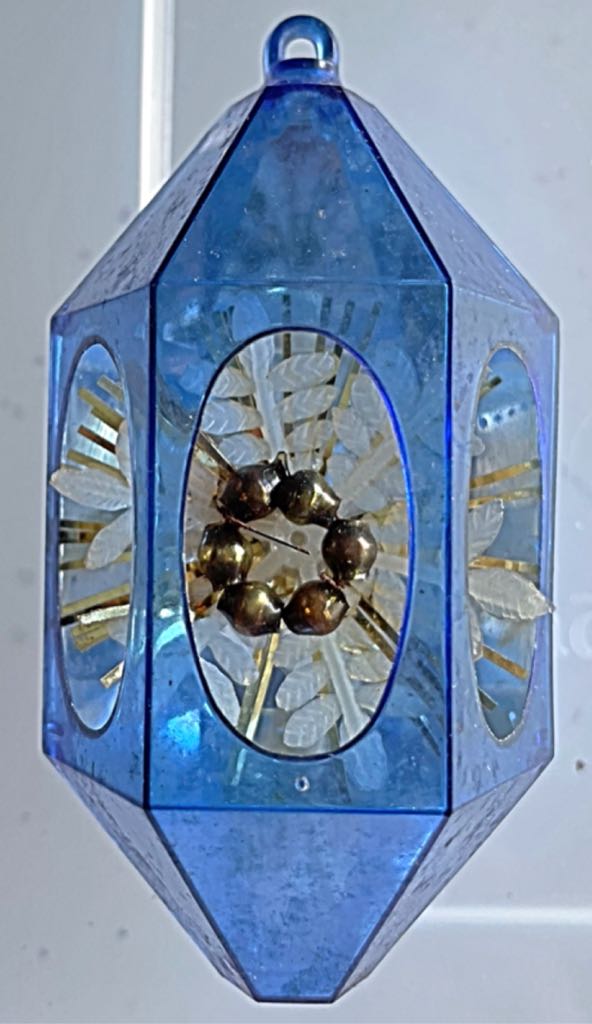 Jewelbrite - Hexagon - Blue - Snowflake - Snowflake (Hexagon) ornament collectible - Main Image 1