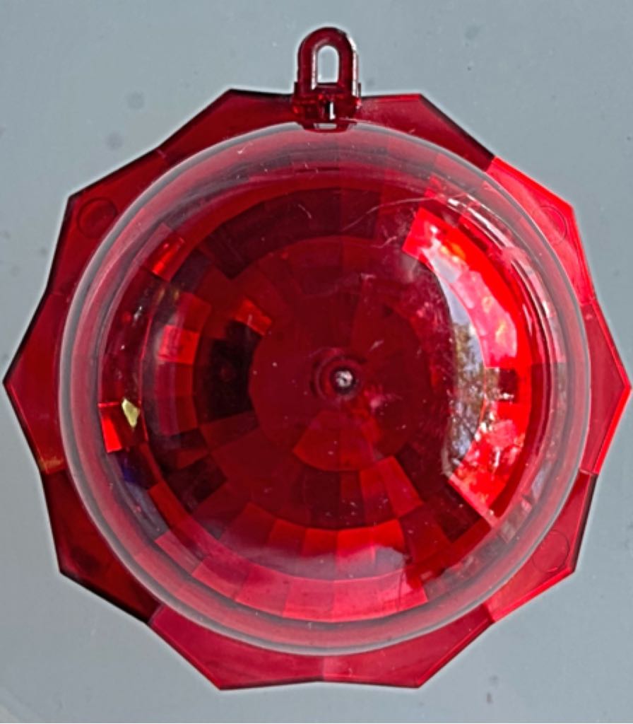 Jewelbrite - Burst - Red - Angel - Angel (Burst) ornament collectible - Main Image 2