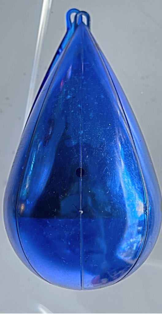 Jewelbrite - Teardrop - Blue - Balthazar & Camel - Magi (Tear Drop) ornament collectible - Main Image 2