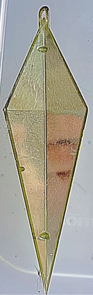 Jewelbrite - Diamond - Yellow - Green Tree - Tree (Diamond) ornament collectible - Main Image 2