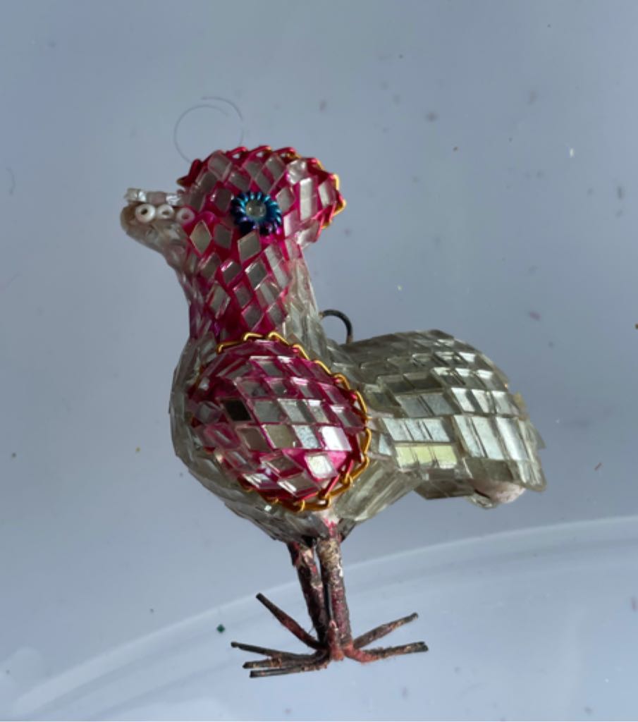 Chicken - Glass - Chicken (Animals) ornament collectible - Main Image 2