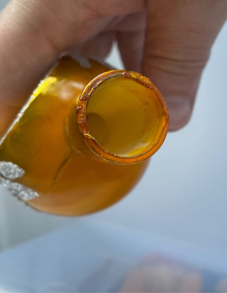 Finial - Indent - Yellow/Silver - Finial (Tree Topper) ornament collectible - Main Image 2