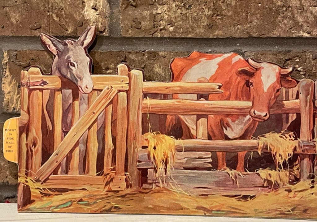 Concordia - Set No. 743 - Animals - Donkey & Cow - Animals (Nativity) ornament collectible - Main Image 1