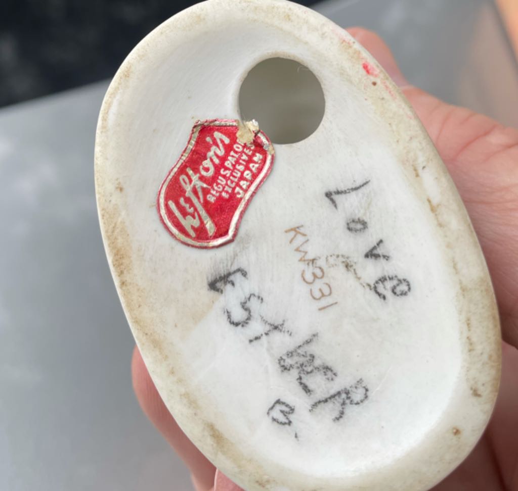 Lefton - Thanksgiving - November Birthday Cherub - KW331 - Angel (Thanksgiving) ornament collectible - Main Image 2